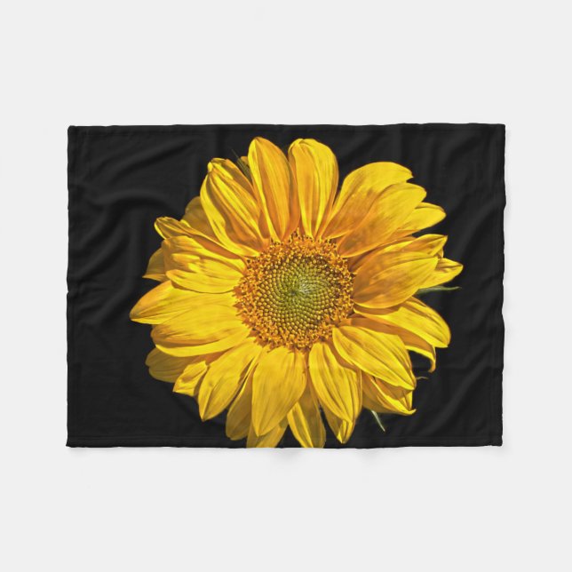 Sunflower fbcnm fleece blanket (Front (Horizontal))