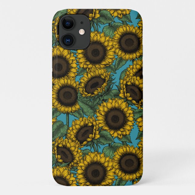 Sunflower field Case-Mate iPhone case (Back)