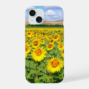 Sunflower field iPhone 15 case