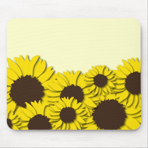 Sunflower Field Mousepad