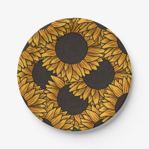 Sunflower Field Plate