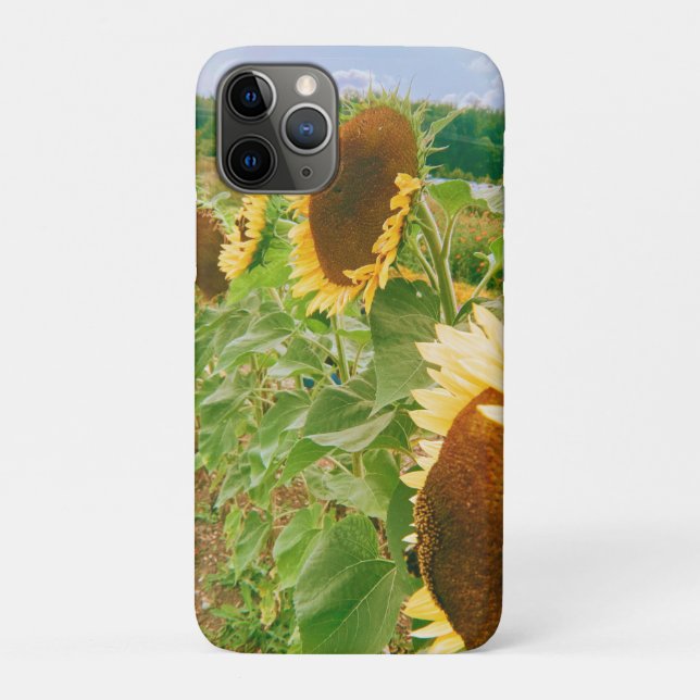 Sunflower Fields Case-Mate iPhone Case (Back)