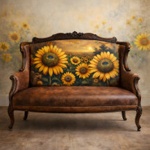 Sunflower Fields Decoupage
