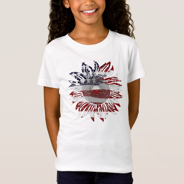 Sunflower flag  T-Shirt (Front)