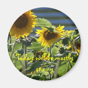 Sunflower Flair Magnet