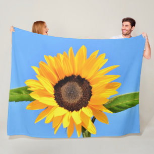 Sunflower Fleece Blanket