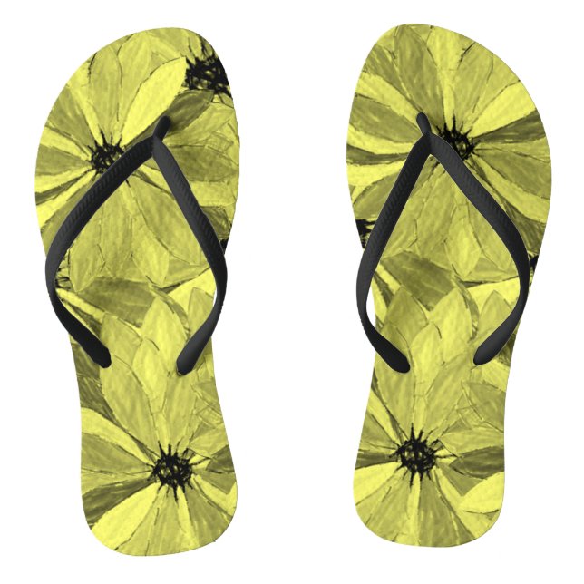 Sunflower Flip Flops (Footbed)