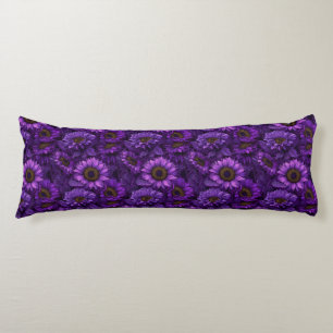 Sunflower Floral Nursery Decor Victorian Wedge Body Cushion