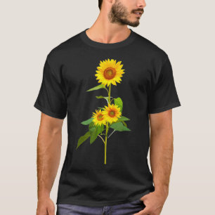 Sunflower Flower Garden Yellow Girasol Flor T-Shirt