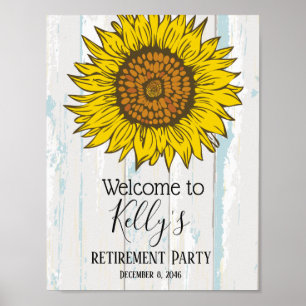 sunflower, flowers, floral, welcome sign