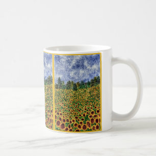 Sunflower Galaxy Coffee Mug