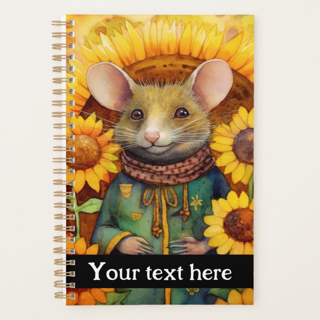 Sunflower Garden Miceville Planner (Front)