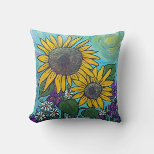 Sunflower Garden Pillow