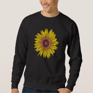 Sunflower Garden Plant Nature Sun Sweatshirt