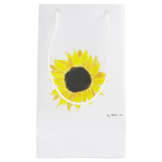 Sunflower Gift Bag (Front)