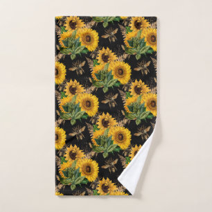 Sunflower Gifts A World Without A Wildflower Hand Towel