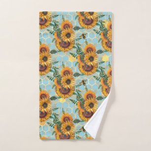 Sunflower Gifts Bright As A Sunflower Hand Towel