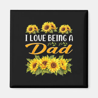 Sunflower Gifts For Dad Pregnancy Announcement App Magnet