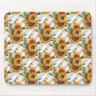 Sunflower Gifts Look At The Sunflower Mouse Pad