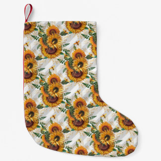 Sunflower Gifts | Look At The Sunflower Small Christmas Stocking