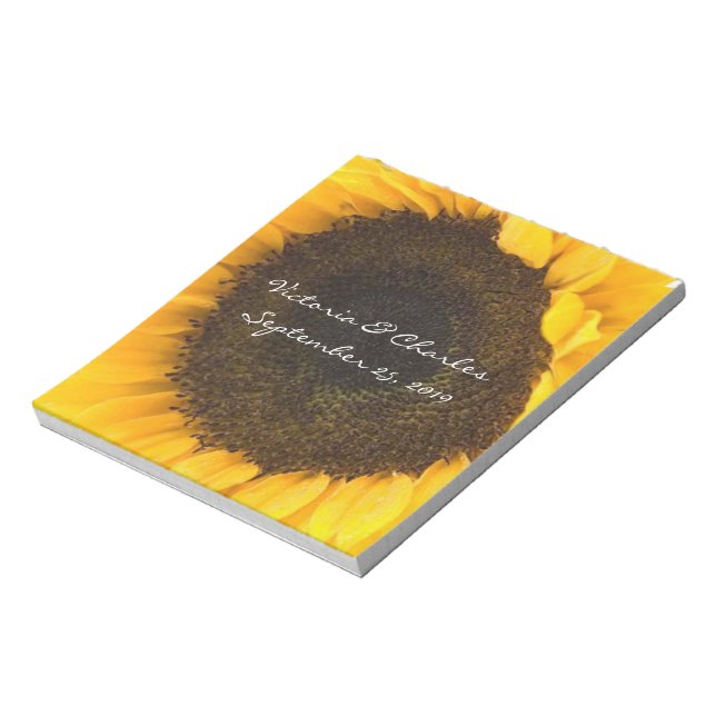 Sunflower Gifts Notepad (Rotated)