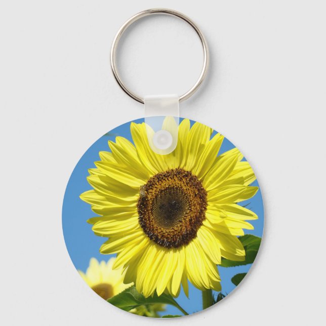 SUNFLOWER GIFTS Sun Flowers Keychains Floral (Front)