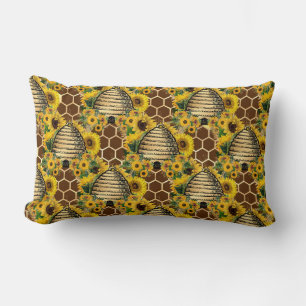 Sunflower Gifts Sunflower Of The Spring Burns Lumbar Cushion