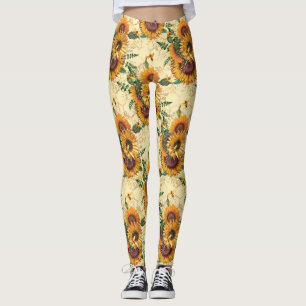 Sunflower Gifts   Sunflower Turn Surrounded Leggings