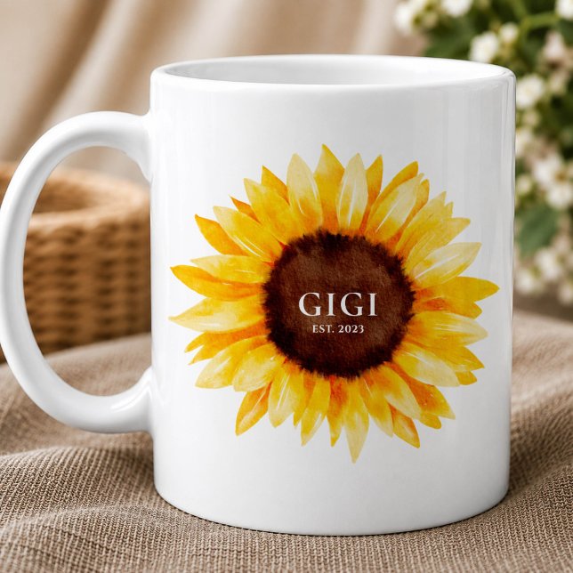 Sunflower Gigi Coffee Mug (Creator Uploaded)