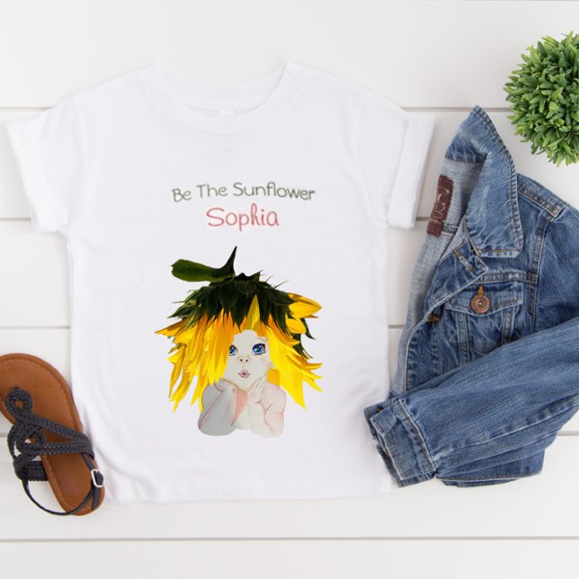 Sunflower Girls Personal Flowers  T-Shirt (Creator Uploaded)