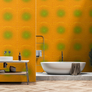 Sunflower Glow Concrete Slats-Peels & Stick Wallpaper