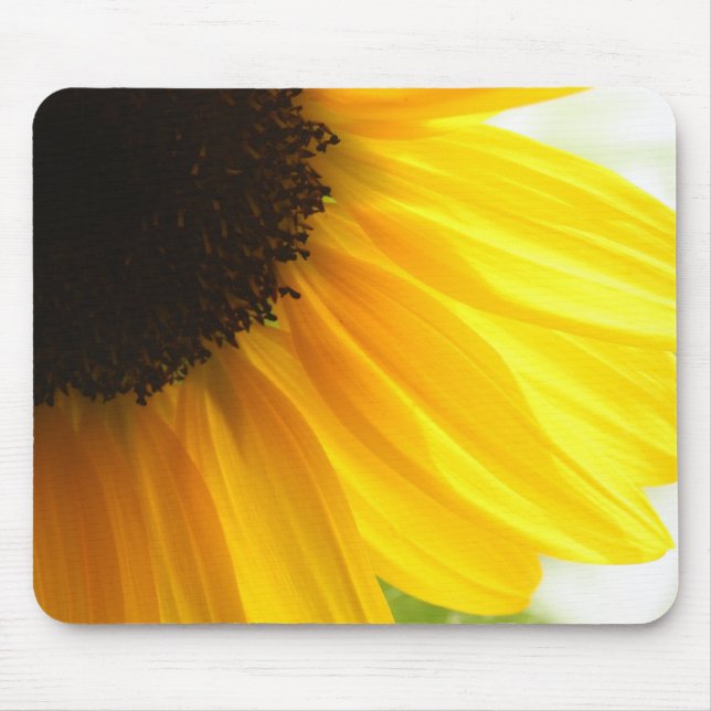 Sunflower Glow Mousepad (Front)