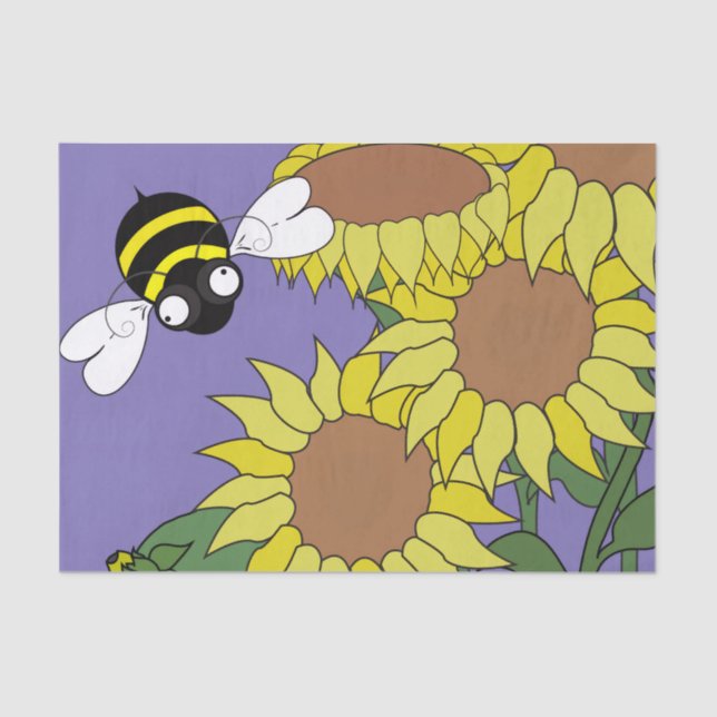 Sunflower Glow Tissue Paper (Front)