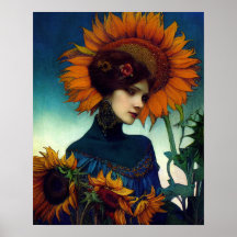 Sunflower Golden Hour 