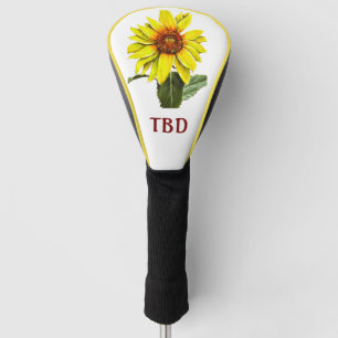 Sunflower Golf Head Cover