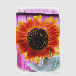 Sunflower Golf Towel