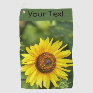 Sunflower Golf Towel