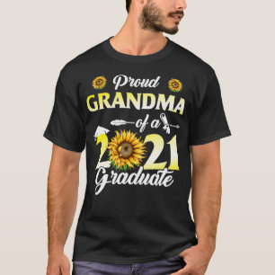 Sunflower Graduation Proud Grandma of Class of 202 T-Shirt