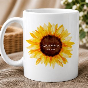 Sunflower Gramma Mug Grandma Gift