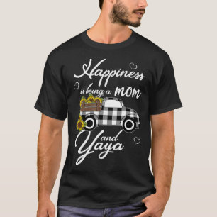 Sunflower Grandma Shirt Happiness is being a Mum a