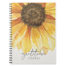 Sunflower Gratitude Journal