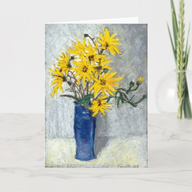 Sunflower Greeting Card (Front)