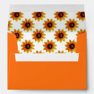 Sunflower Greeting Card Envelope