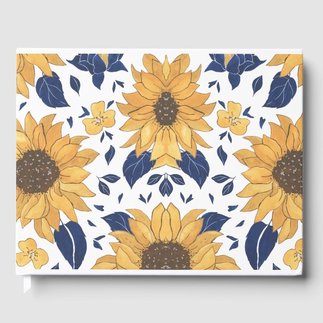  Sunflower Guestbook (Front)