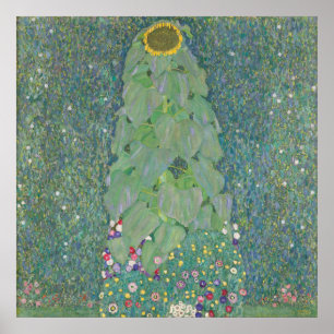 Sunflower — Gustav Klimt (1907/08) Poster