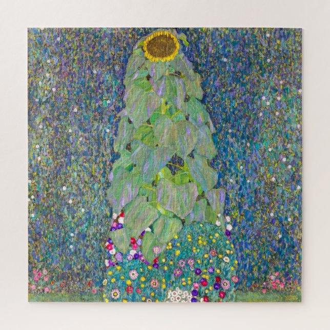 Sunflower | Gustav Klimt | Jigsaw Puzzle (Vertical)