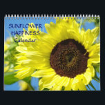SUNFLOWER HAPPINESS Calendar Office Gifts<br><div class="desc">CALENDARS SUNFLOWERS Calendars, CHANGE THE DATE to start on any YEAR or Month, Sun Flowers Calendar, Gift Calendars, Christmas Gifts, OFFICE ART, Corporate Client Git Calendars, Artwork Calendars, Sunflower, Yellow Sunlit Sun flower, Botanical Floral Flower Wall Calendars, Garden Landscapes. BASLEE TROUTMAN FINE ART COLLECTIONS. GETTING A GIFT? COMBINE several products....</div>