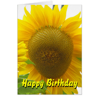 Happy Birthday With Sunflower Gifts - T-Shirts, Art, Posters & Other ...