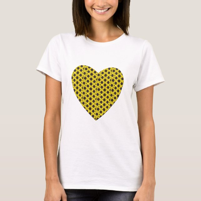 Sunflower Heart T-Shirt (Front)