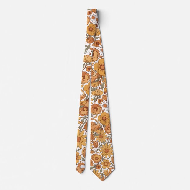 Sunflower Heart Tie (Back)